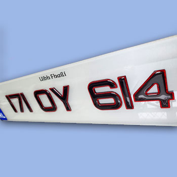 3D with Coloured Outline